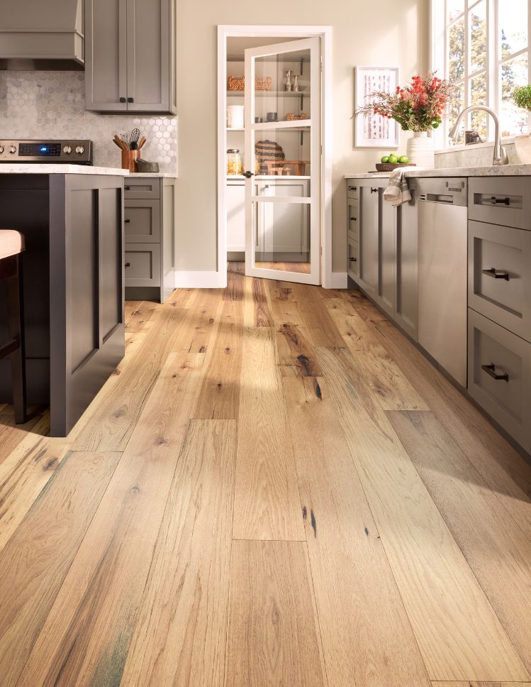 hardwood flooring in a Longmont, CO, kitchen