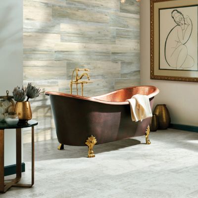 tile flooring in an elegant Longmont bathroom