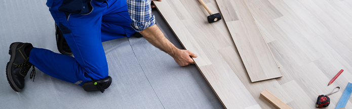 wood flooring installation